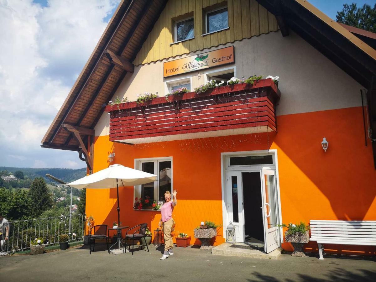 Hotel Pension Waldbaude Warmensteinach Exterior photo